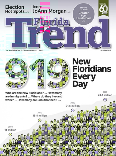 Florida Trend October 01, 2018 Issue Cover