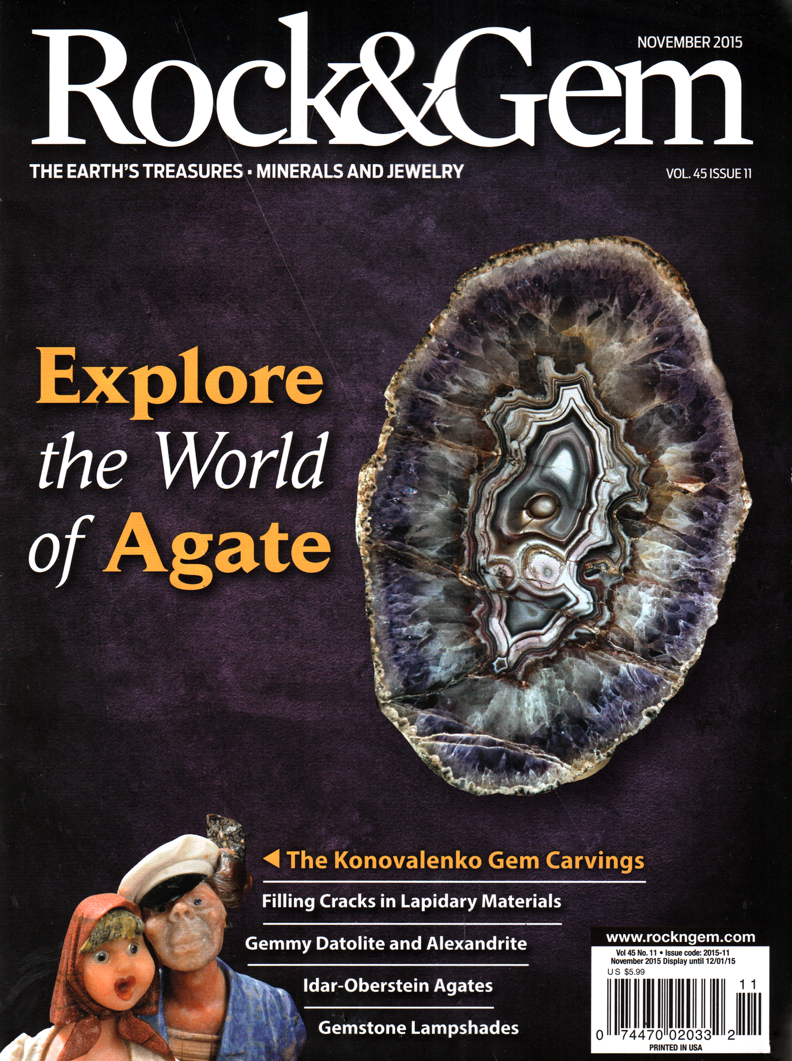 Rock-and-Gem November 01, 2015 Issue Cover