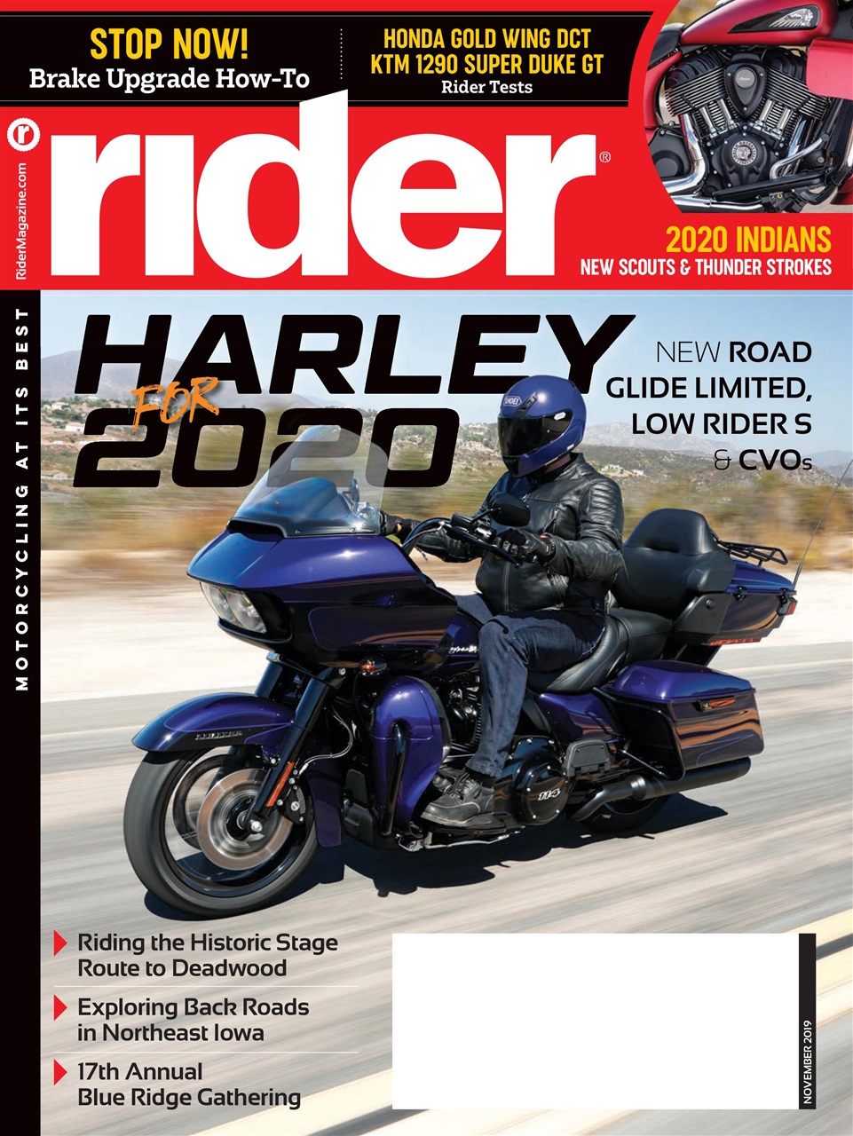 rider November 01, 2019 Issue Cover