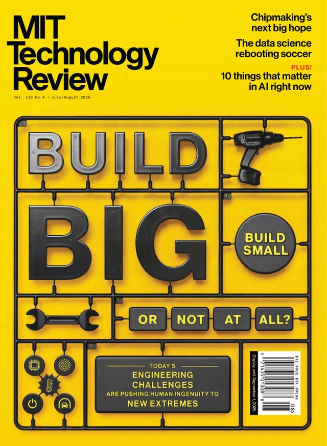 MIT Technology Review July 01, 2026 Issue Cover