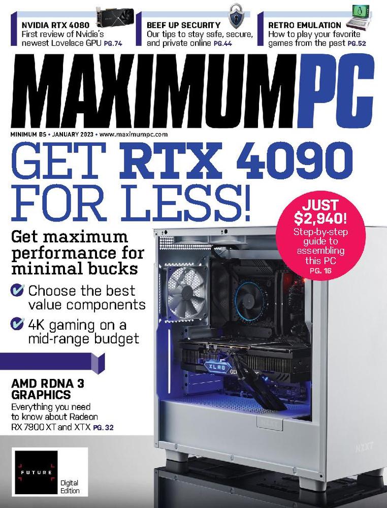 Maximum-PC January 01, 2023 Issue Cover
