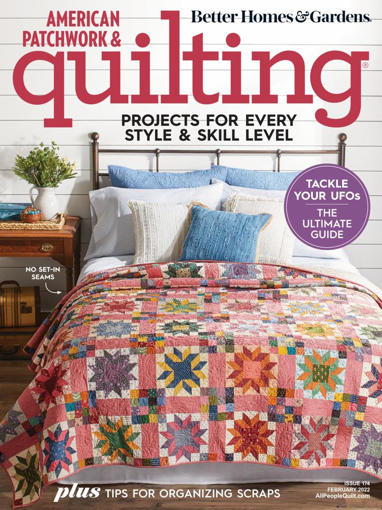 american-patchwork-and-quilting February 01, 2022 Issue Cover