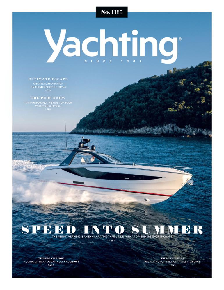 Yachting July 01, 2022 Issue Cover