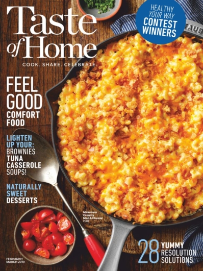 Taste of Home February 01, 2019 Issue Cover