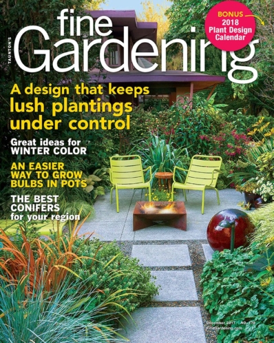 Fine Gardening December 01, 2017 Issue Cover