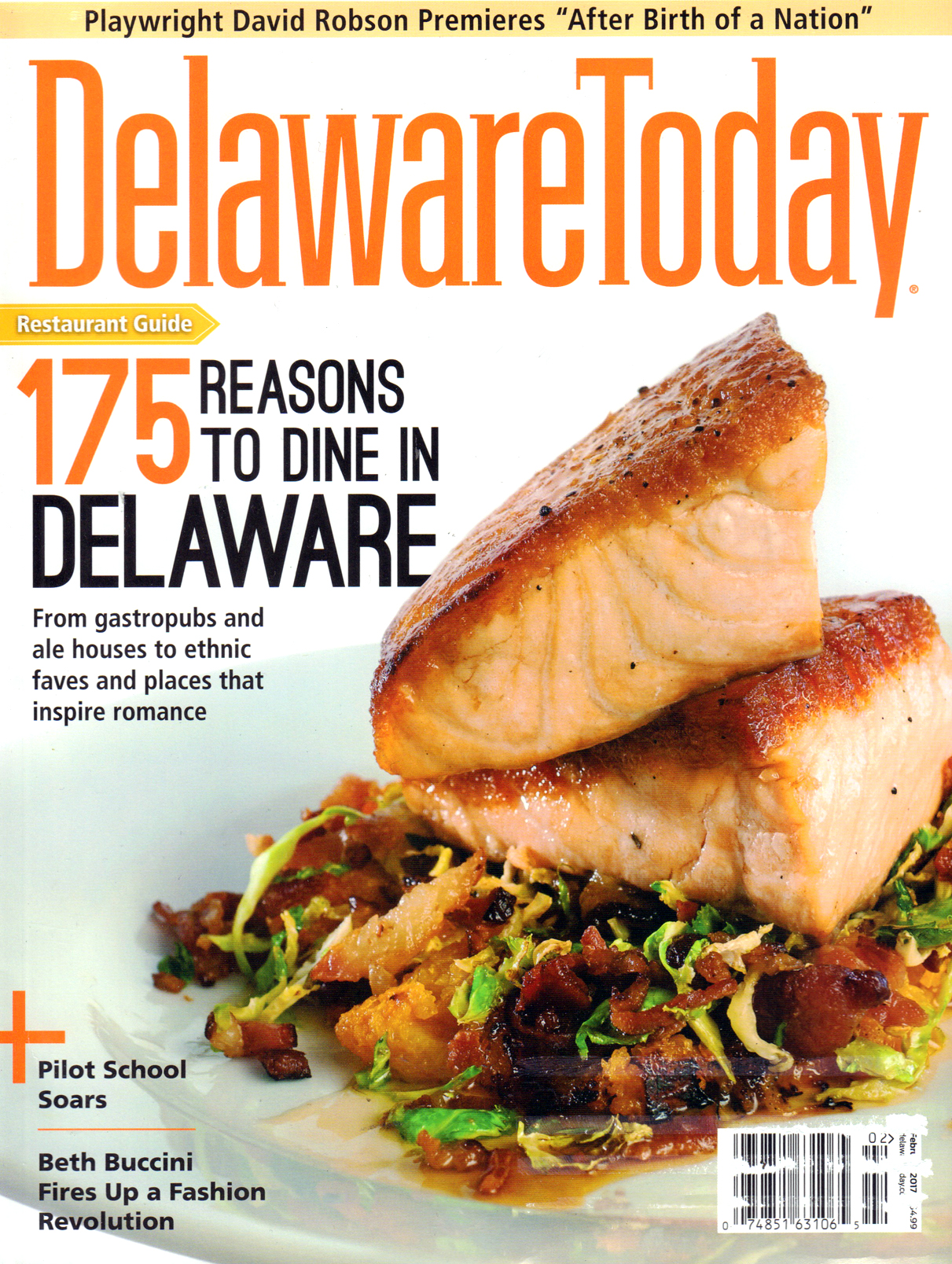 Delaware-Today February 01, 2017 Issue Cover