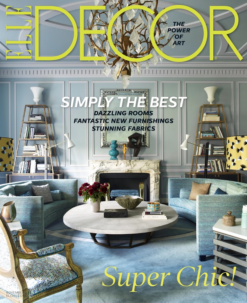 Elle-Decor November 01, 2015 Issue Cover
