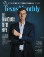 Texas-Monthly January 01, 2018 Issue Cover