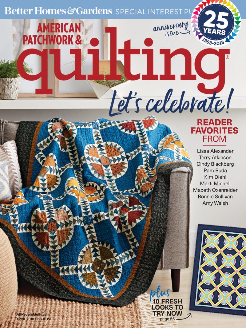 american-patchwork-and-quilting April 01, 2018 Issue Cover