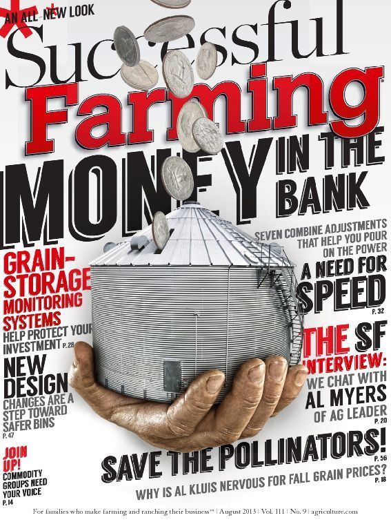 Successful-Farming August 01, 2013 Issue Cover