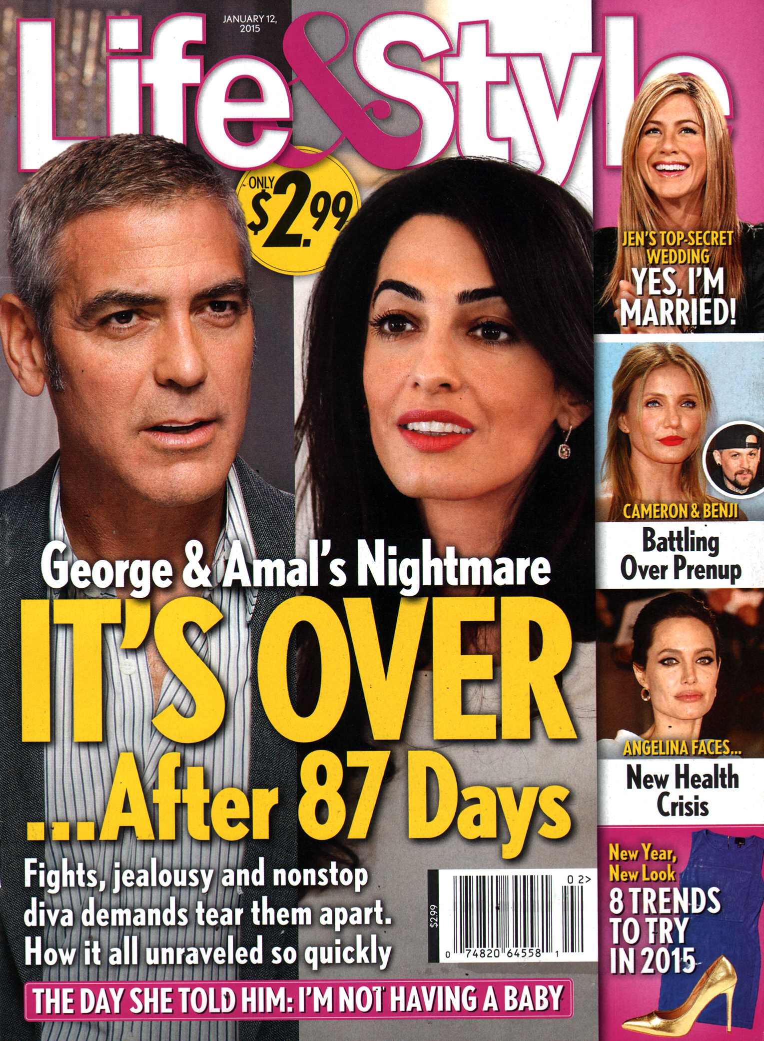 Life-and-Style-Weekly January 12, 2015 Issue Cover