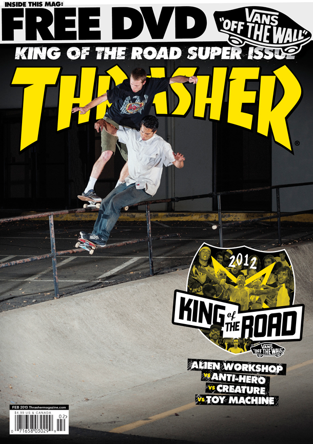 Thrasher February 01, 2013 Issue Cover