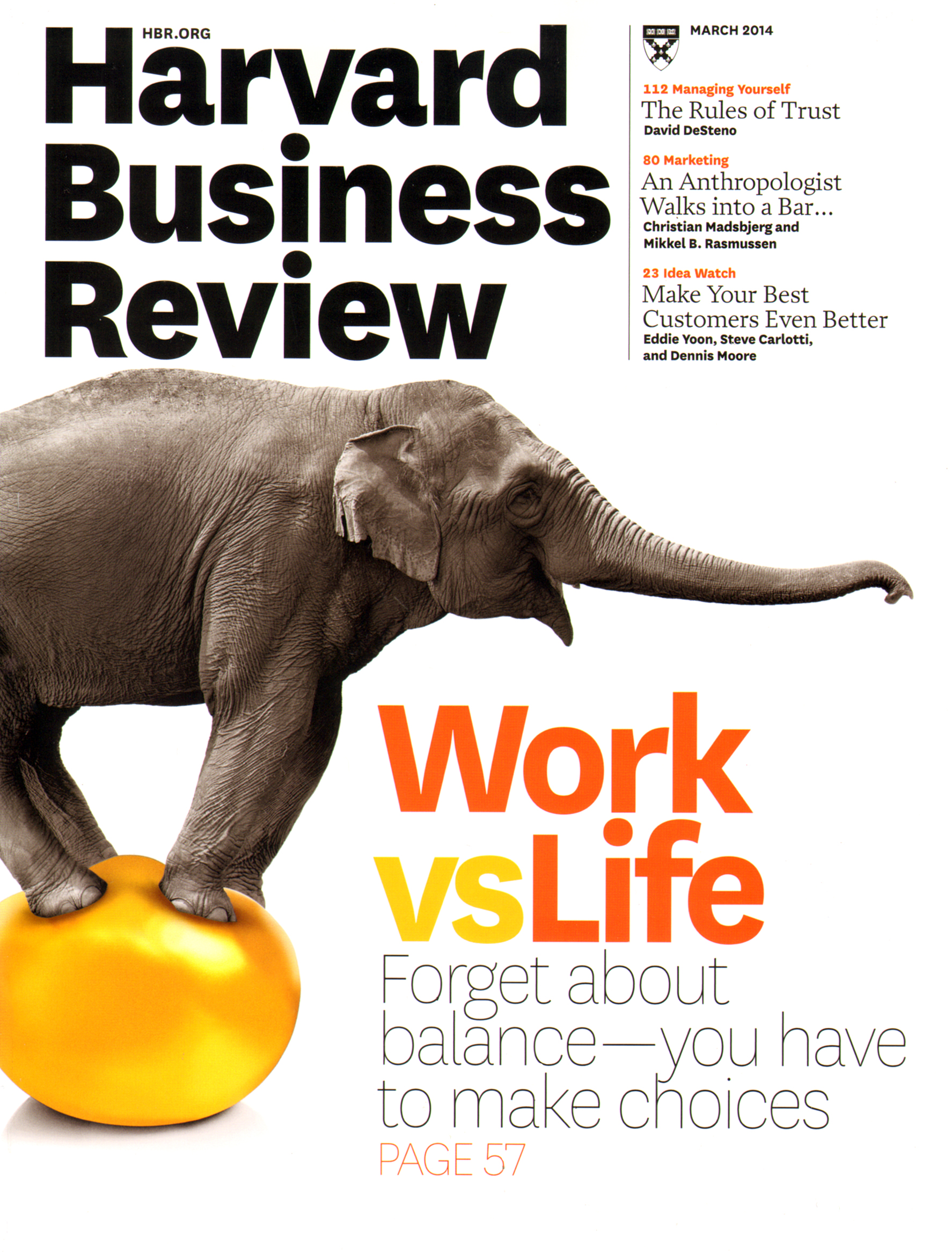 Harvard-Business-Review March 01, 2014 Issue Cover
