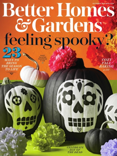 Better Homes & Gardens October 01, 2017 Issue Cover