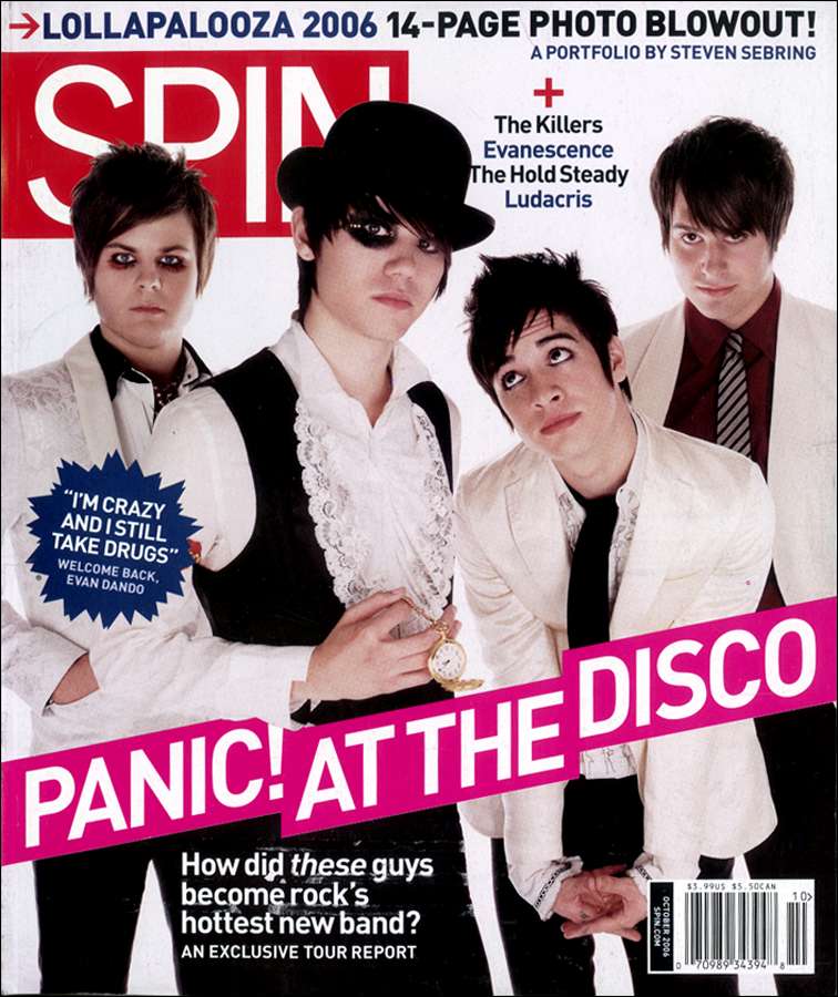 Spin October 01, 2006 Issue Cover