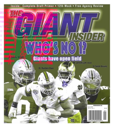 Giants Insider April 01, 2026 Issue Cover