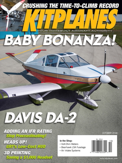 Kit Planes October 01, 2018 Issue Cover