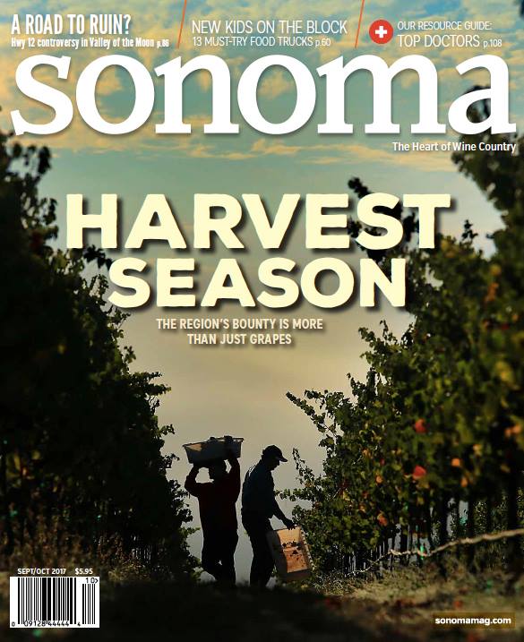 Sonoma September 01, 2017 Issue Cover