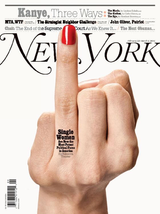 New-York-Magazine February 22, 2016 Issue Cover