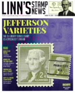 linns-stamp-news-weekly August 16, 2021 Issue Cover