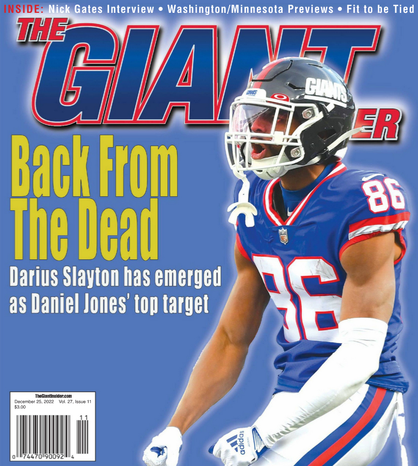 Giants-Insider December 25, 2022 Issue Cover