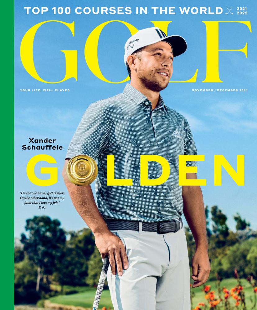 Golf-Magazine November 01, 2021 Issue Cover