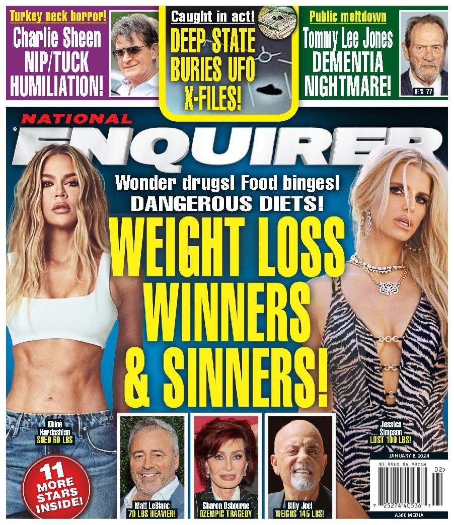 national-enquirer January 08, 2024 Issue Cover