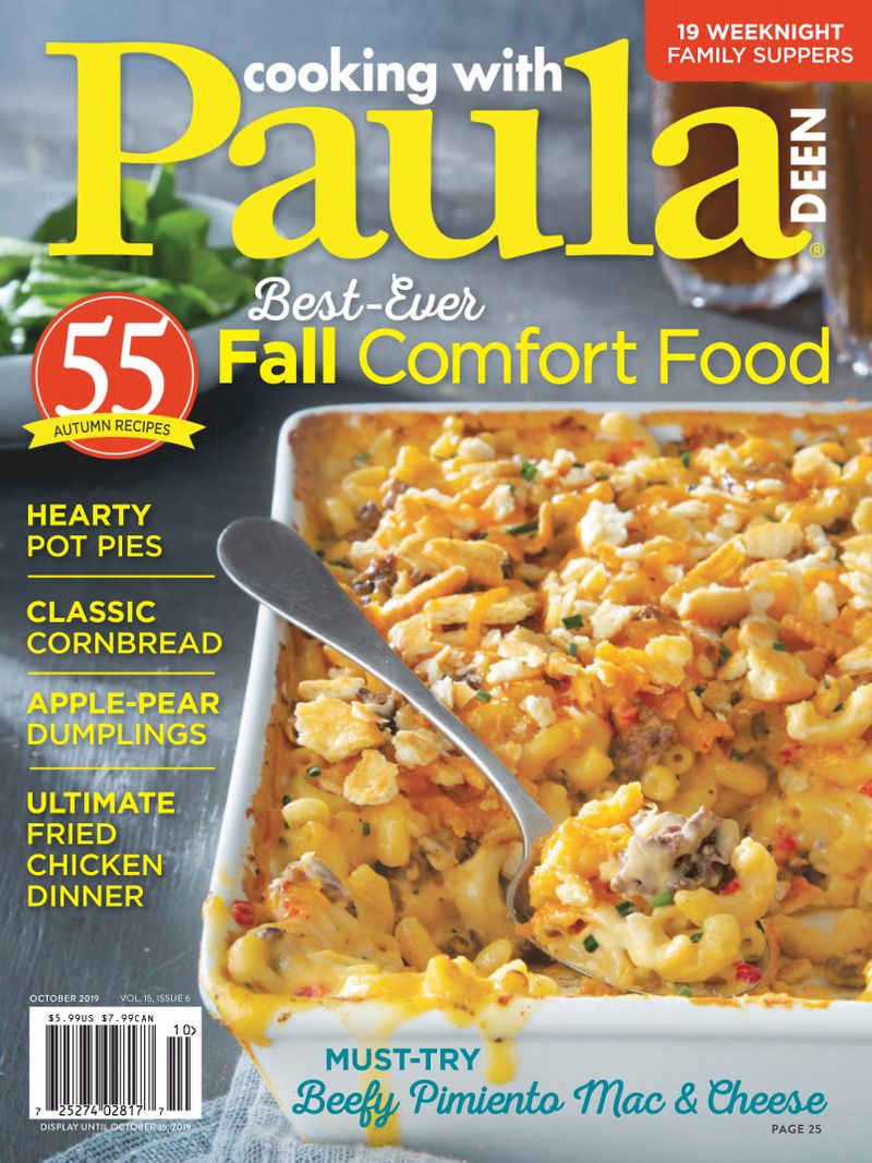 Cooking-With-Paula-Deen October 01, 2019 Issue Cover
