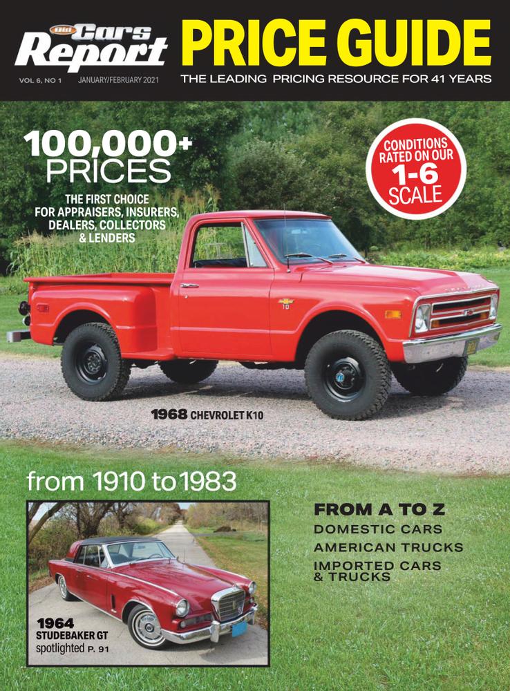 Old-Cars-Report-Price-Guide January 01, 2021 Issue Cover