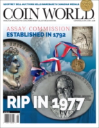 coin-world-weekly June 01, 2026 Issue Cover