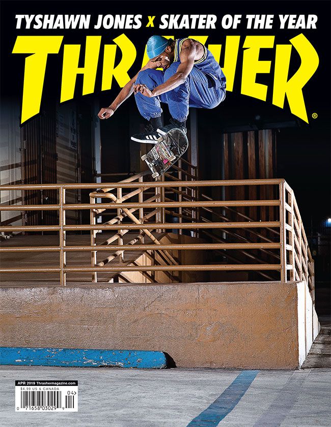Thrasher April 01, 2019 Issue Cover