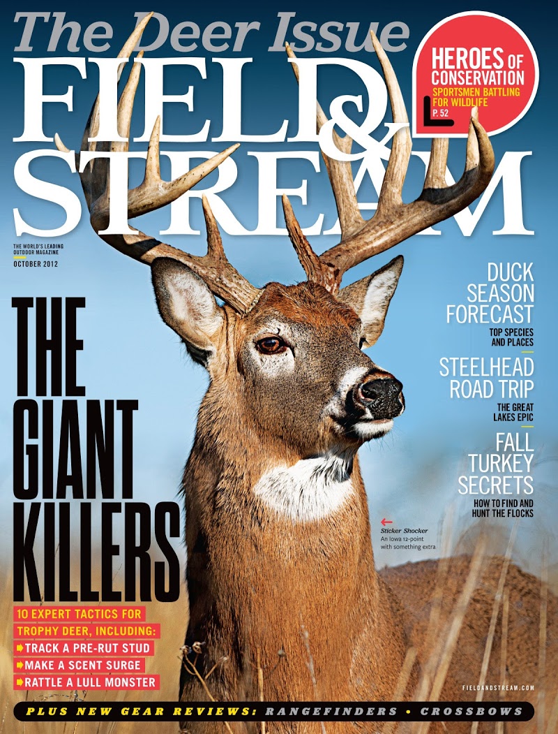 field-and-stream October 01, 2012 Issue Cover