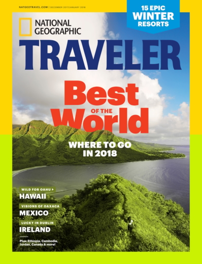 National Geographic Traveler December 01, 2017 Issue Cover