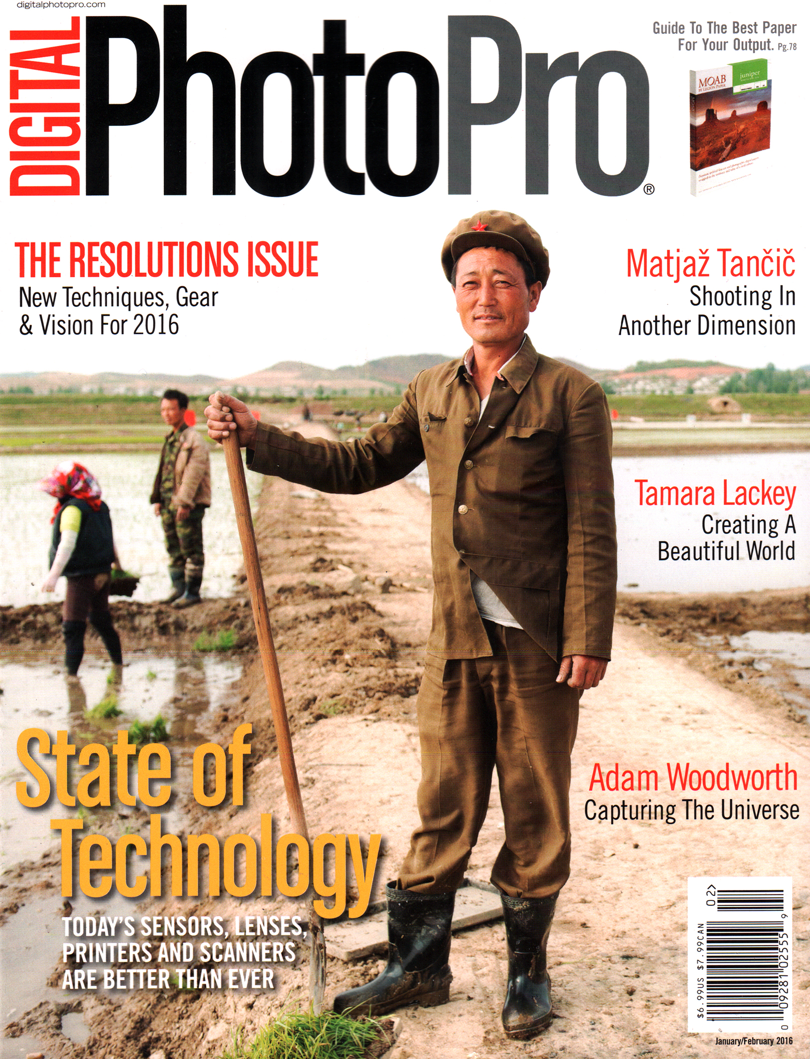 Digital-Photo-Pro January 01, 2016 Issue Cover