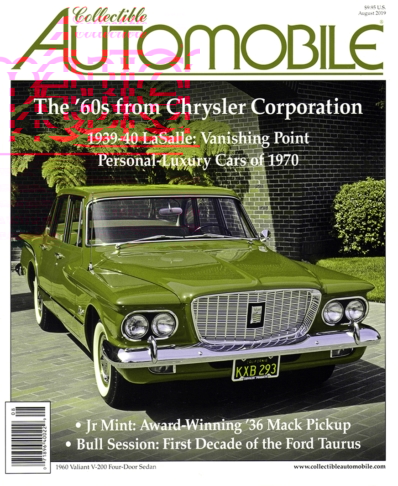 Collectible Automobile August 01, 2019 Issue Cover