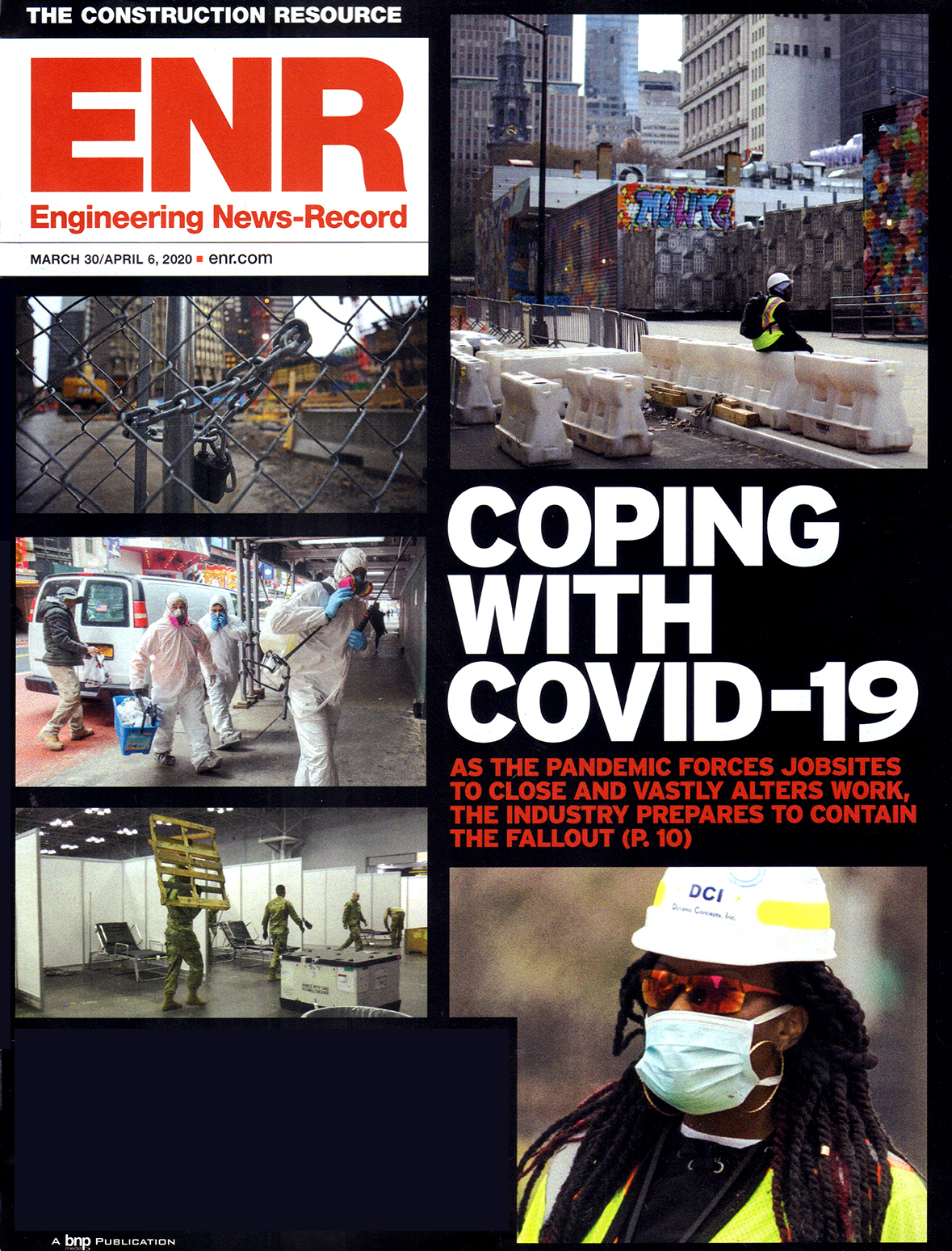 Engineering-News-Record March 30, 2020 Issue Cover