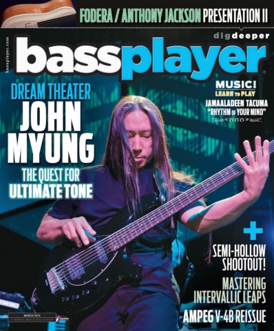 Bass Player March 01, 2014 Issue Cover