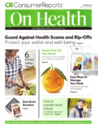 Consumer-Reports-On-Health October 01, 2019 Issue Cover