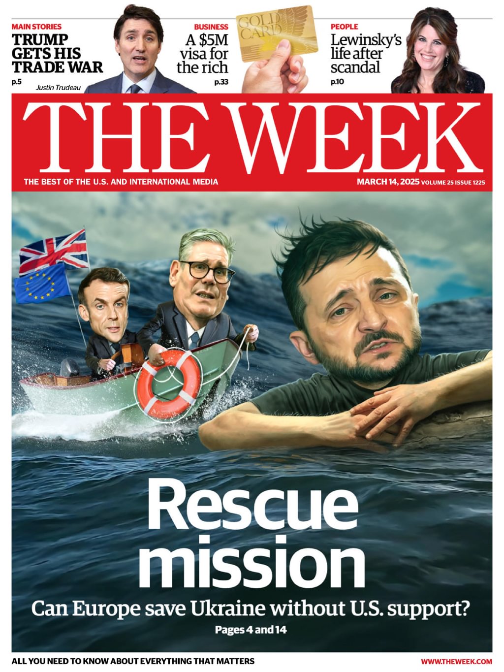 The-Week March 14, 2025 Issue Cover