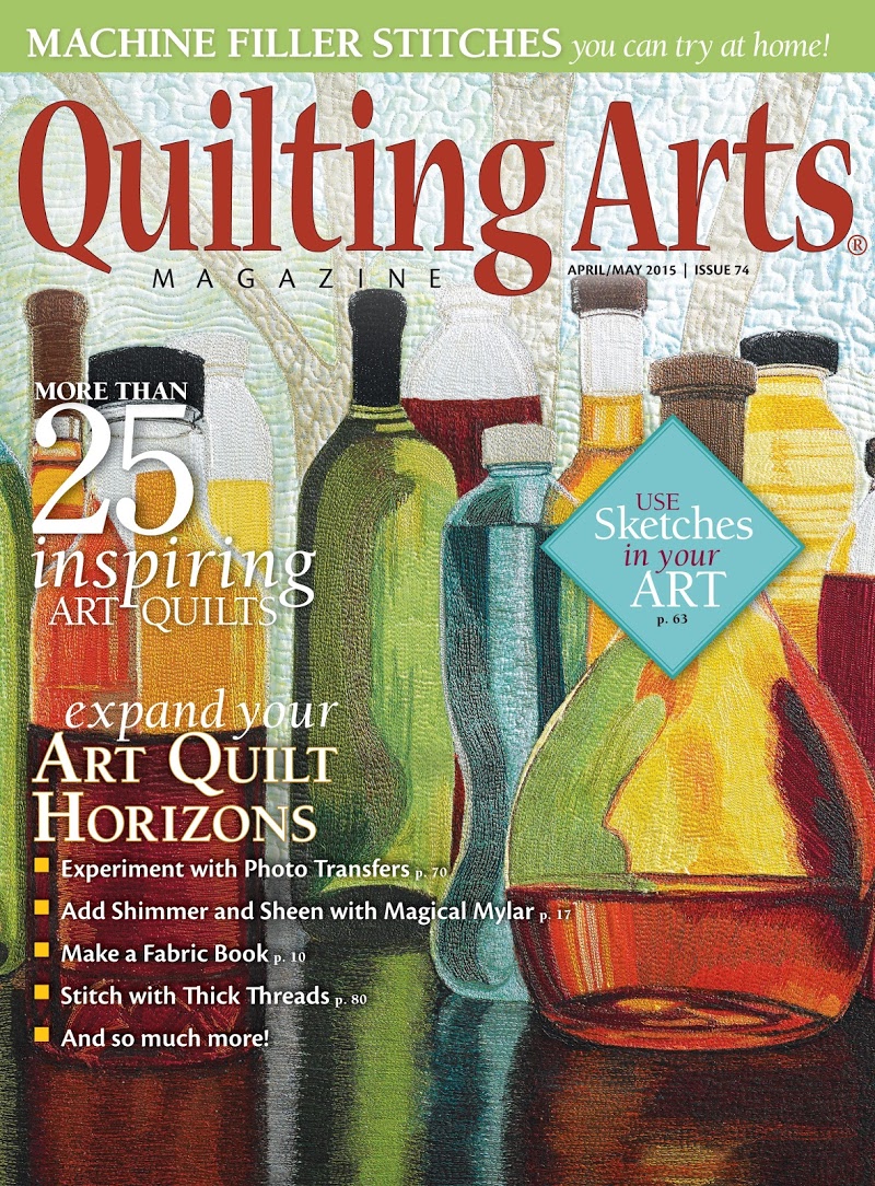 Quilting-Arts April 01, 2015 Issue Cover