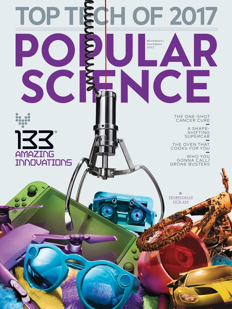 Popular-Science November 01, 2017 Issue Cover