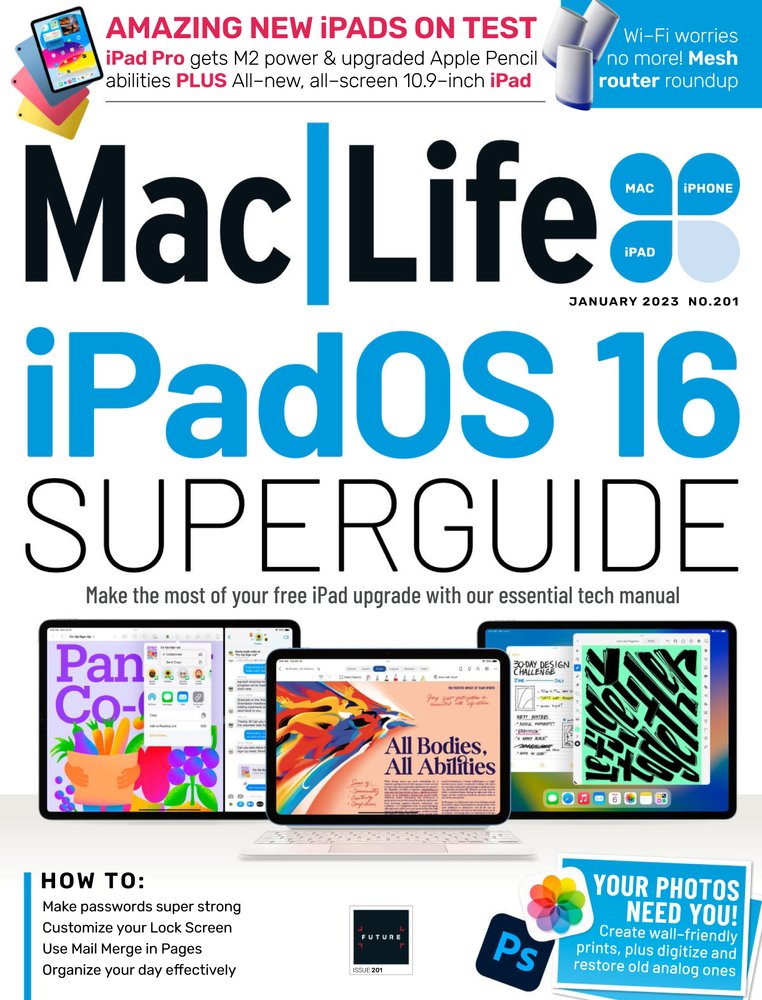 Mac-|-Life January 01, 2023 Issue Cover