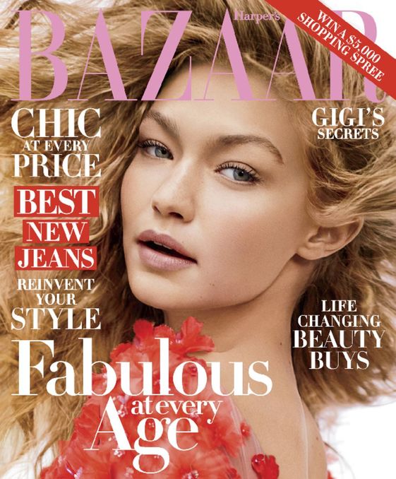 harpers-bazaar October 01, 2016 Issue Cover