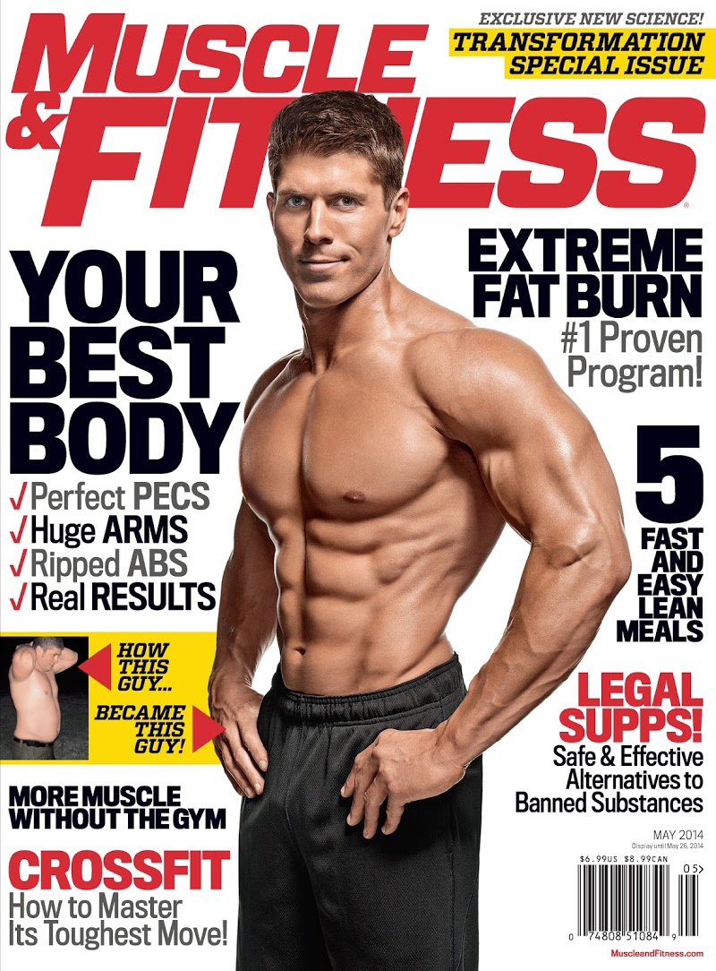 Muscle-and-Fitness May 01, 2014 Issue Cover