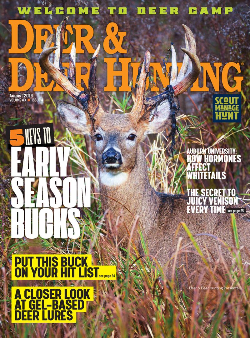 Deer-and-Deer-Hunting August 01, 2019 Issue Cover