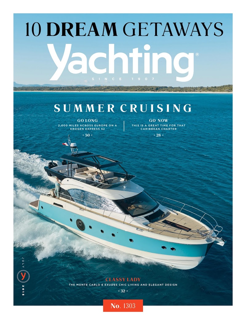 yachting July 01, 2015 Issue Cover