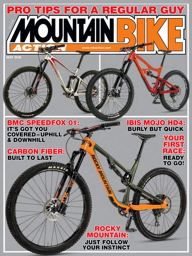 Mountain-Bike-Action May 01, 2018 Issue Cover