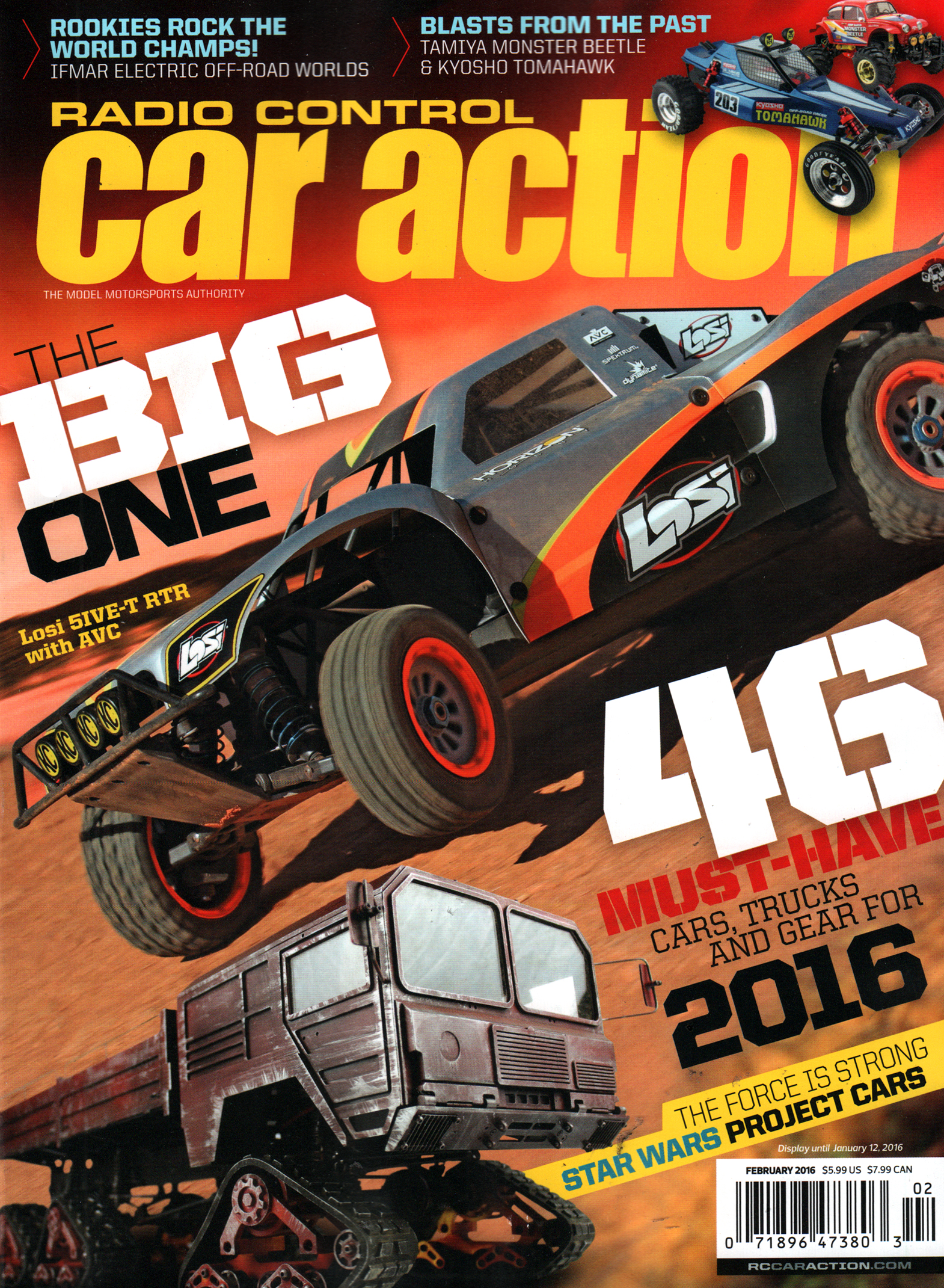 Radio-Control-Car-Action February 01, 2016 Issue Cover