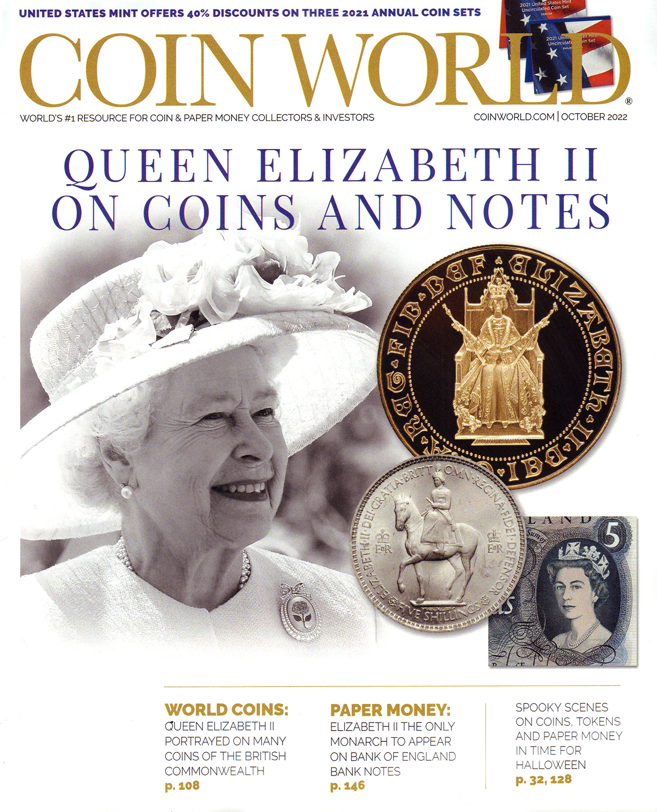 Coin-World-Monthly October 01, 2022 Issue Cover