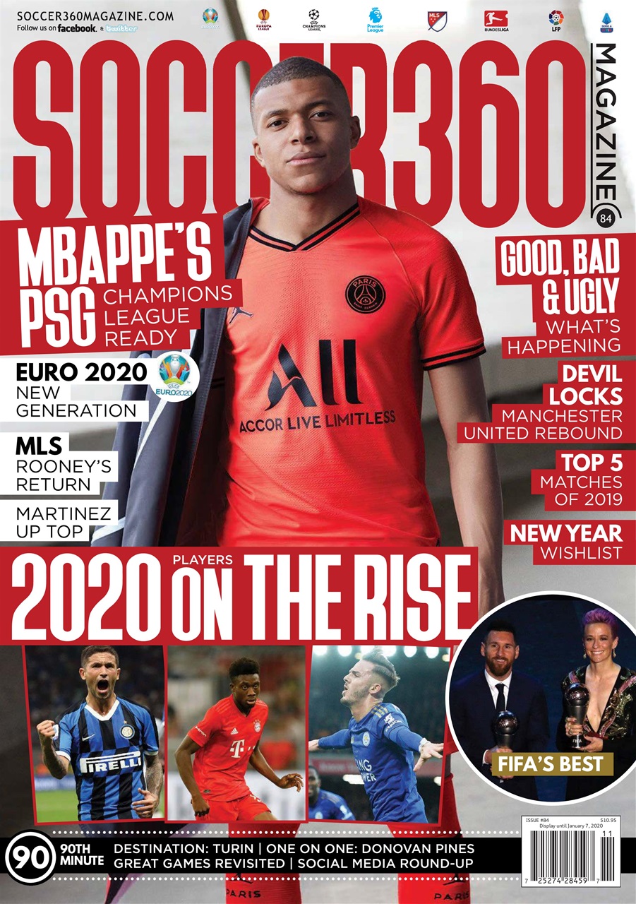 Soccer-360 November 01, 2019 Issue Cover